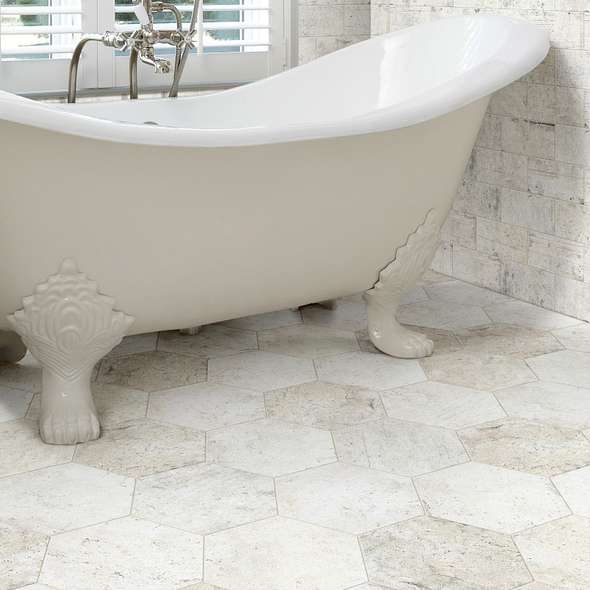 Shower Floor Ceramic Tiles | Brewer Custom Floors & More